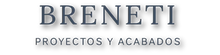 Logo oficial BRENETI, marca de porcelanatos, pisos y acabados de lujo.