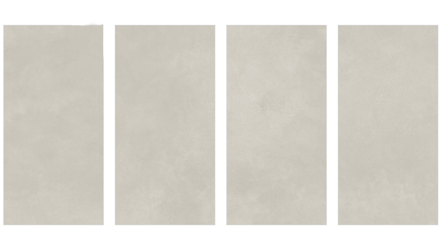 Porcelanato 60x120 BRENETI Orion Beige mate, muestra del acabado beige elegante y moderno para interiores.